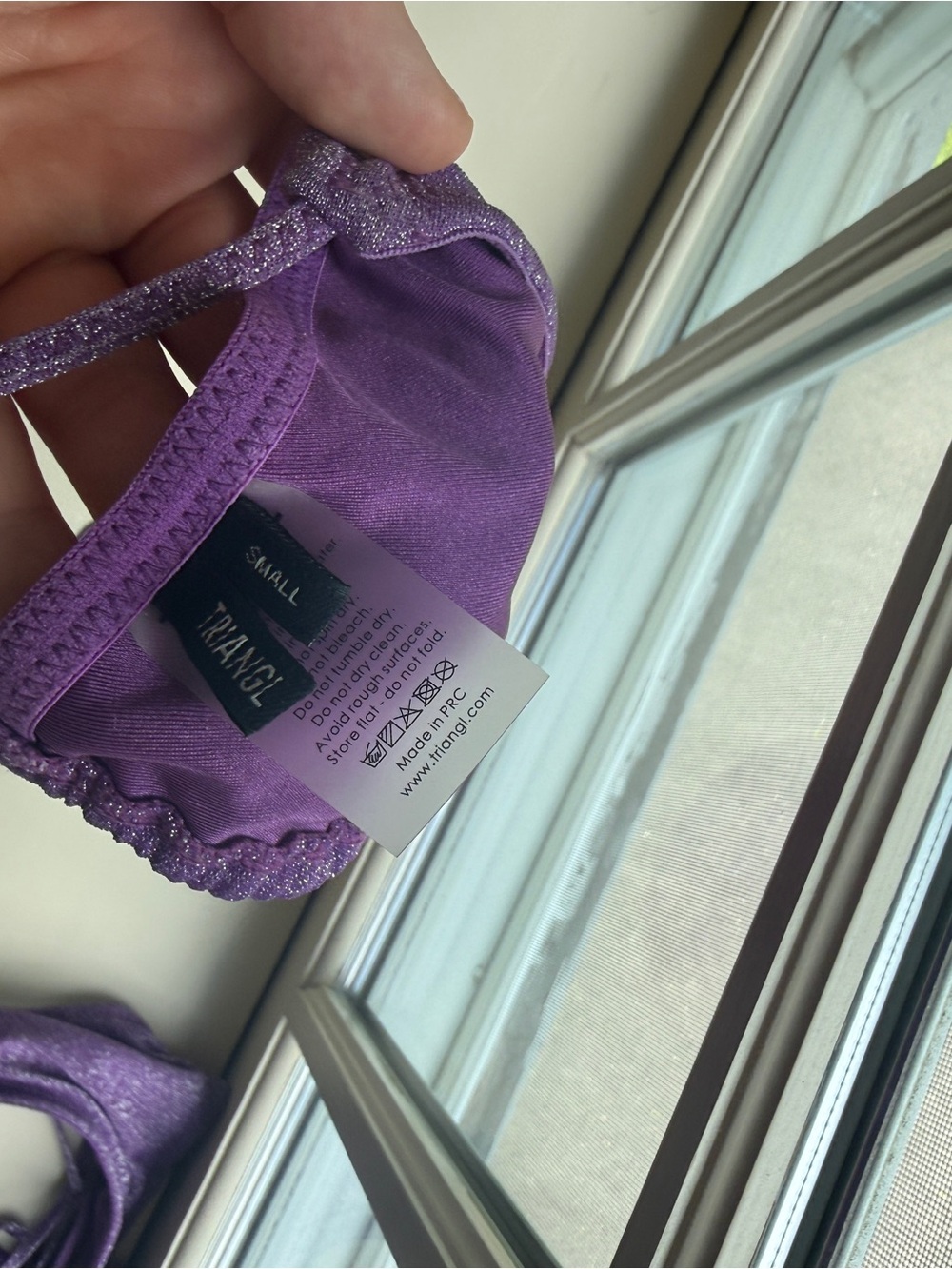 Triangl Vinca Purple Bikini Set - Picture 4 of 4